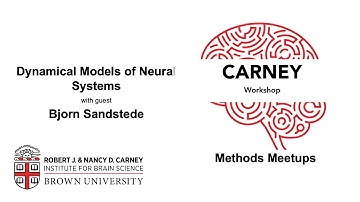 Dynamical Models of Neural Systems, with Bjorn Sandstede (Methods Meetup 20200526)