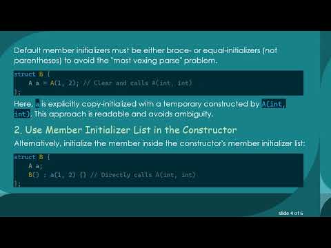 How to Use Default Member Initializer with std::initializer_list Constructors in C+ + 11