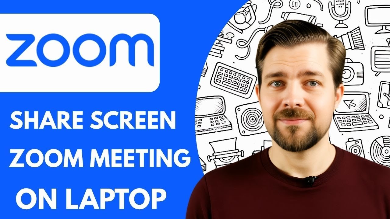 How To Share Screen in Zoom Meeting on Laptop (2025) - YouTube