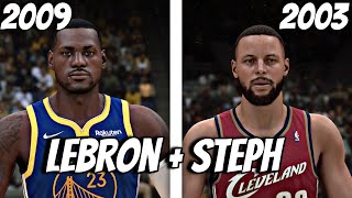 I Swapped LeBron And Steph's NBA Careers
