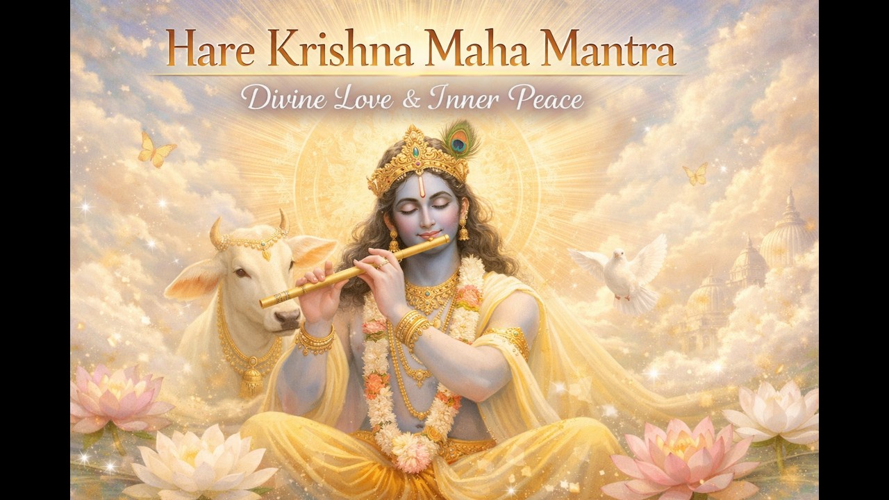 Hare Krishna Maha Mantra – Divine Love & Inner Peace
