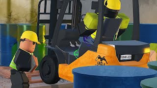 Worker Drives Forklift INTO TOXIC Chemicals!  ERLC Liberty County