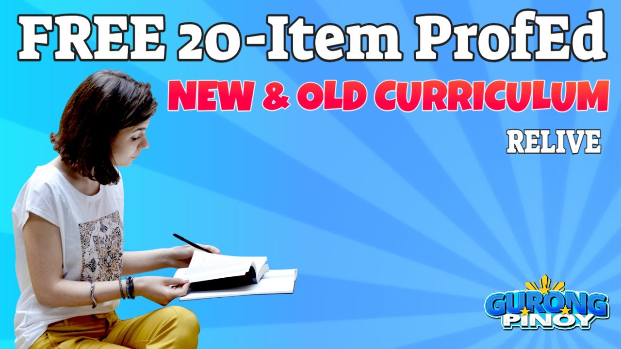 FREE LET NEW Curriculum ProfEd Items (RELIVE) - YouTube