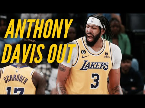 Lakers Now Without Anthony Davis In Addition To LeBron James, D'Angelo Russell