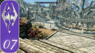 Let's Play Skyrim Blind Part 7 - [Exploring Whiterun]