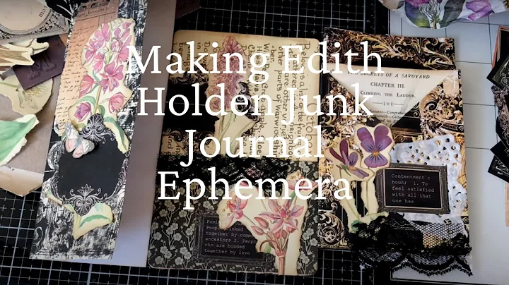 Edith Holden Junk Journal - A Different Take On Ed...