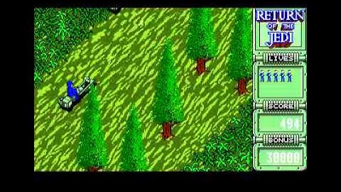 Star Wars - Return of the Jedi (Atari ST) - Level 1