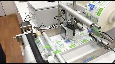 Semi Automatic Round Bottle Labelling Machine #MadeinIndia with Batch Coding