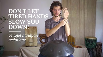 Handpan lesson. Handspin Technique (Thumb Ring)