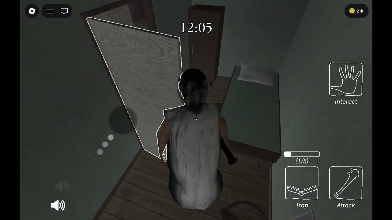 امروز من  Squid Game 🎮🎧 رفتم و کنارش Granny هم رفتم 