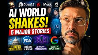 OpenAI on Trial, Government AI Testing Begins, and Wall Street Faces the AI Takeover