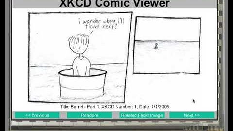 Sophia Zheng XKCD Comic Viewer