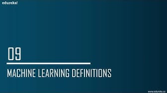 Machine Learning Definitions