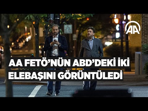 AA FETÖ'nün ABD'deki iki elebaşını görüntüledi