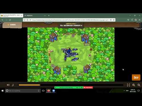 CodeCombat Python | Backwoods Standoff A Step-by-Step