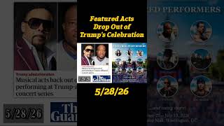 52826 Featured Acts Drop Out Of Trumps 250th Celebration history politics usgovernment