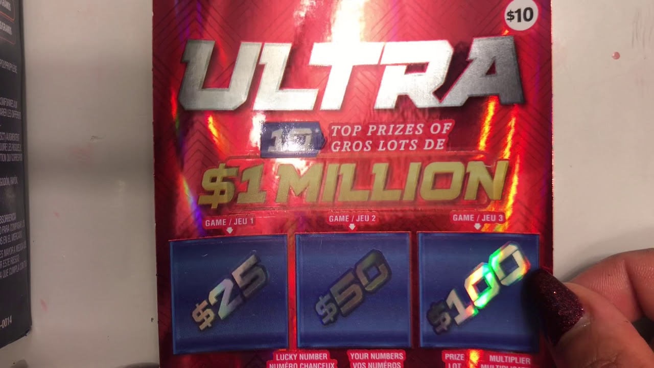 ULTRA, OLG, scratch tickets, Ontario lottery and gaming