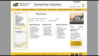 How to Use Google Scholar through the WSU Library