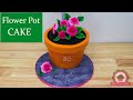DIY Flower Pot Cake