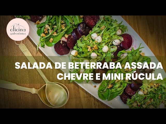Salada De Rucula E Beterraba
