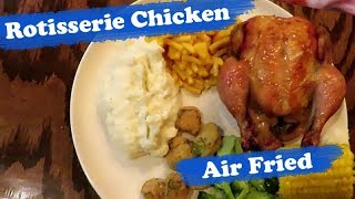 Power AirFryer Oven - Rotisserie Chicken and Cornish Hens