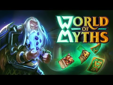 World of Myths CCG android game first look gameplay español