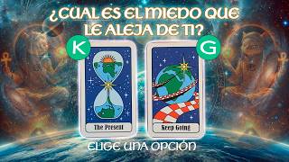 ❤️🤯 Cual es el Miedo que le Aleja de Ti  🔮 Tarot Interactivo Hoy | Elige una carta lectura de amor