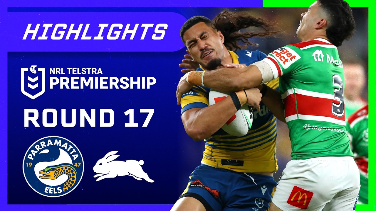 NRL Highlights: Eels v Rabbitohs - Round 17 | NRL on Nine
