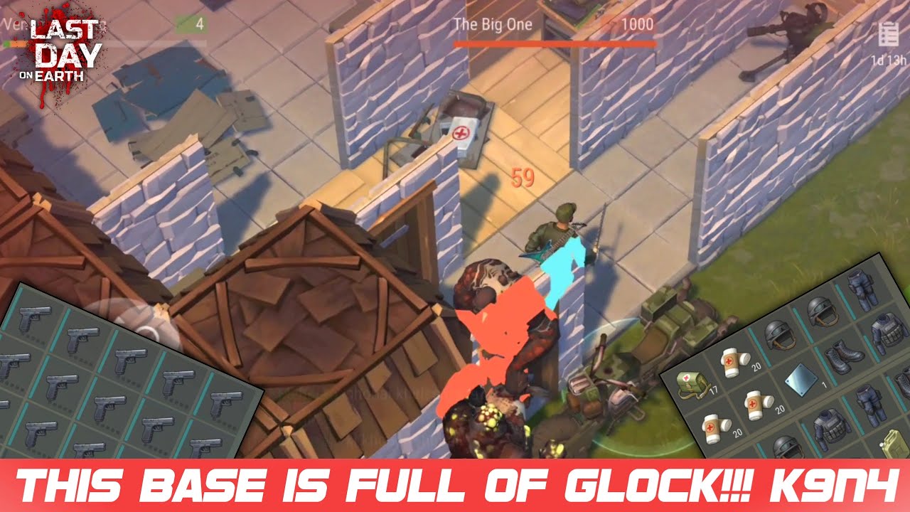 You Can Take As Many Glock You Want!!! LDOE Raid K9N4 | Last Day On Earth: Survival