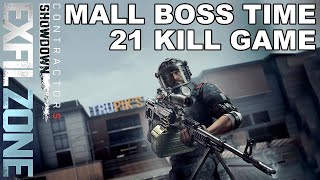 EZ#4 Mall Boss Time. 21 Kills with M4A1 Only | Contractors Showdown Exfil Zone