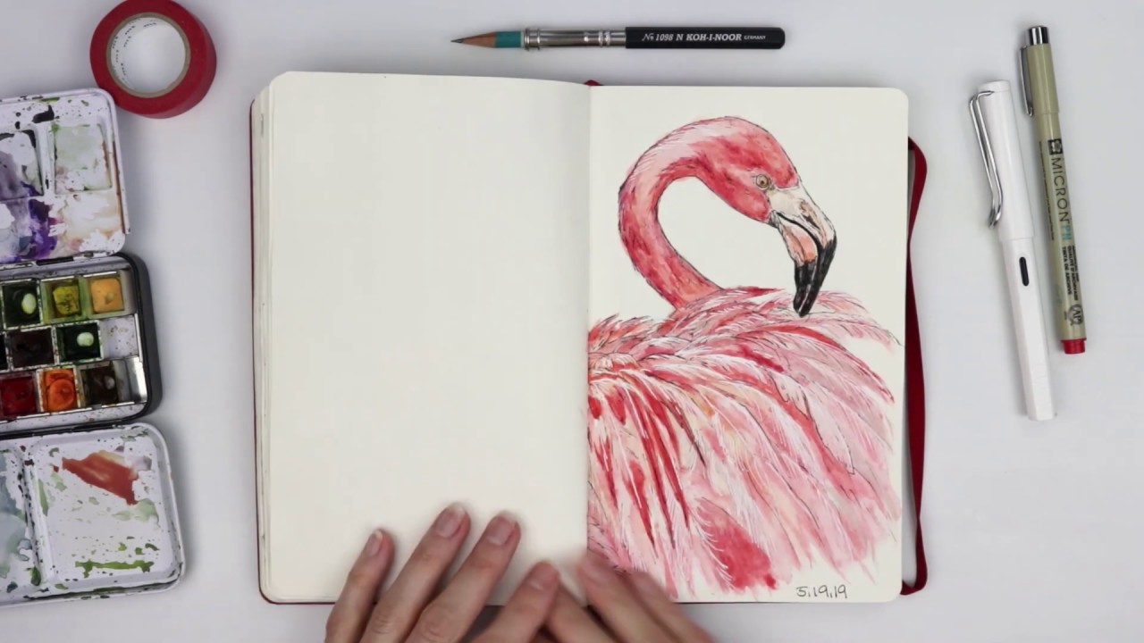 Moleskine Sketchbook Flip Through YouTube