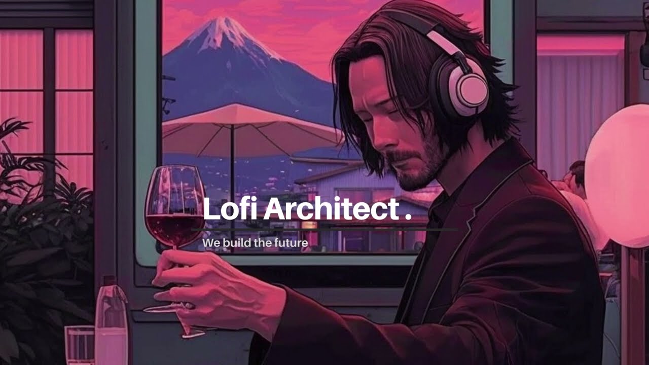 Lofi Architect: Keanu Reeves wine/ beats to study, and relax