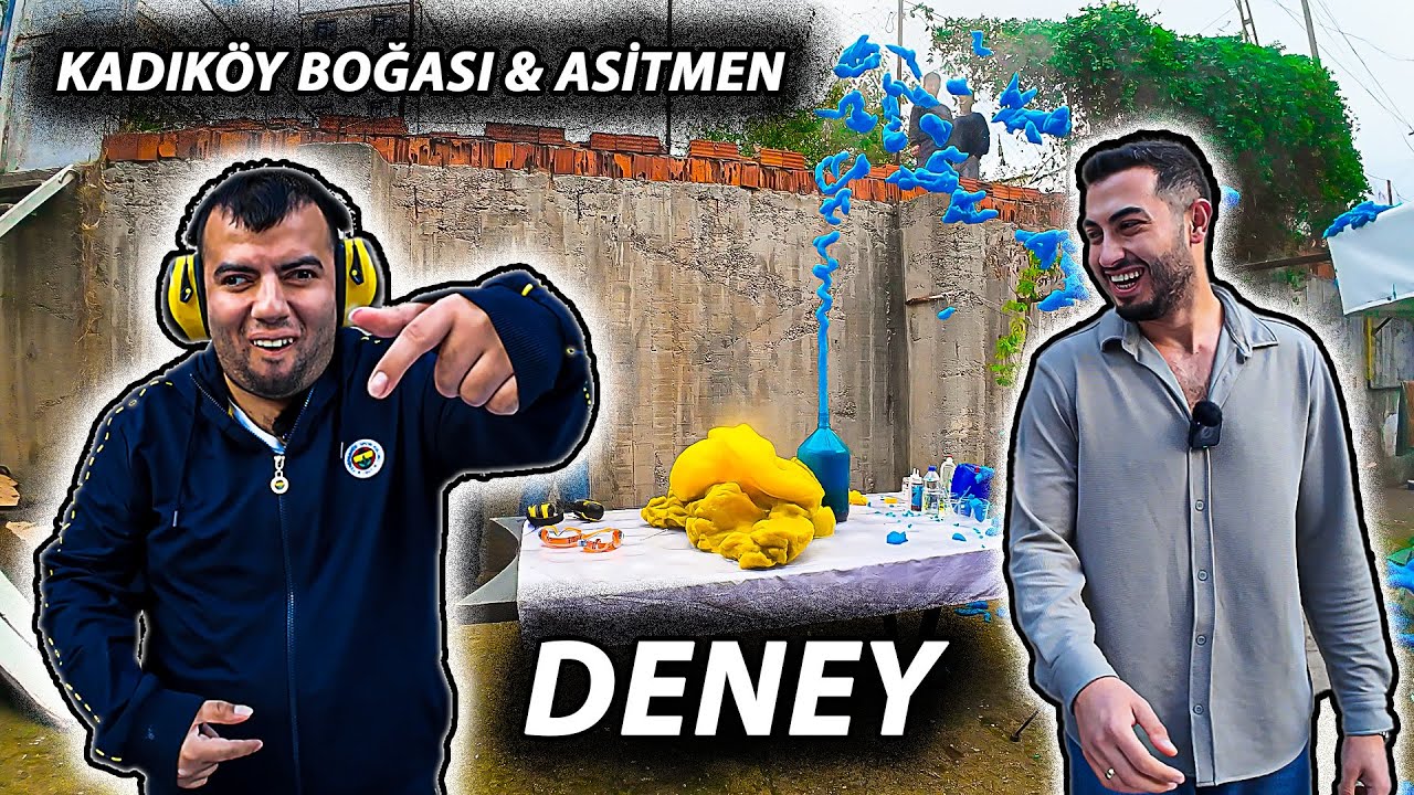 KADIKÖY BOĞASI @Asitmen İLE DENEY