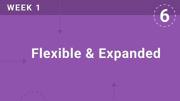 WEEK 1 | Flexible & Expanded | Flutter & Firebase Developer Bootcamp