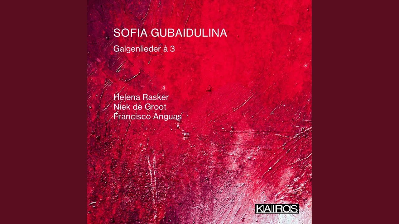 Galgenlieder à 3 (1996) Fünfzehn Stücke für Gesang, Schlagzeug und Kontrabass auf Gedichte... auf YouTube ansehen Galgenlieder à 3 (1996) Fünfzehn Stücke für Gesang, Schlagzeug und Kontrabass auf Gedichte... auf YouTube ansehen