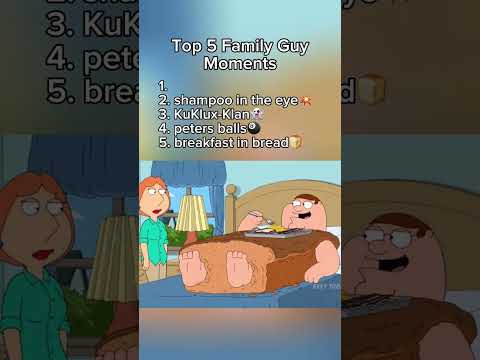 Top 5 Family Guy Moments Part 1