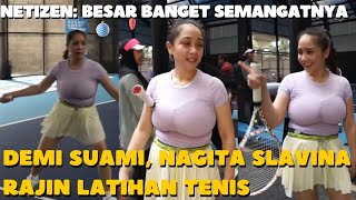 Nagita Hot Info Demi Suami Nagita Slavina Rajin Latihan Tenis