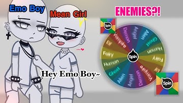 Making a Couple OC [EMO EDITION]🚩⚠️IB: ​⁠ || BOLD x CALM (Spin The Wheel)