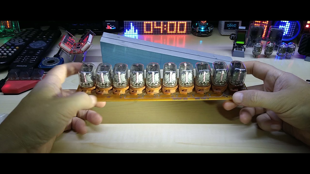 Nixie Tube Ideas, Kitchen Timer and a Custom Made DIY SMD Reel Holder, enjoy and stay safe :-)