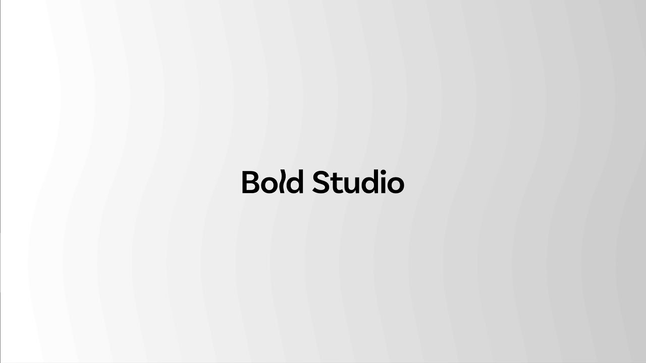 Bold Studio - Showreel - YouTube