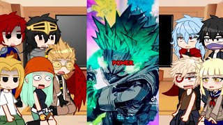 Mha Villain (+ Pro Heroes) React To Midoriya | Mha | Bnha | Meme|