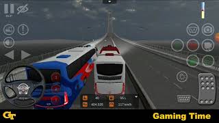 Crossing Famous Suramadu Bridge || Surabaya to Bangkalan || Bus Simulator Indonesia 2019 screenshot 5