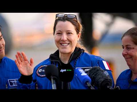 Sophie Adenot, de retour sur Terre, dit être passée par "toutes les émotions" dans l'espace