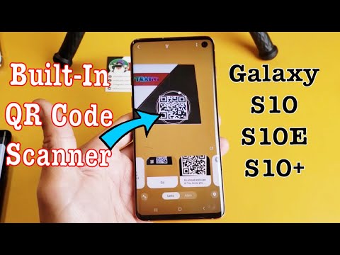 Galaxy S10s10es10 How To Scan Qr Code W Built In Qr