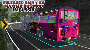 Released Bmr + Bv Bus Mod In Bus Simulator Indonesia - Bussid Bus Mod - Bussid Car Mod - Bussid