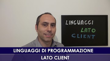 Linguaggi di programmazione lato client