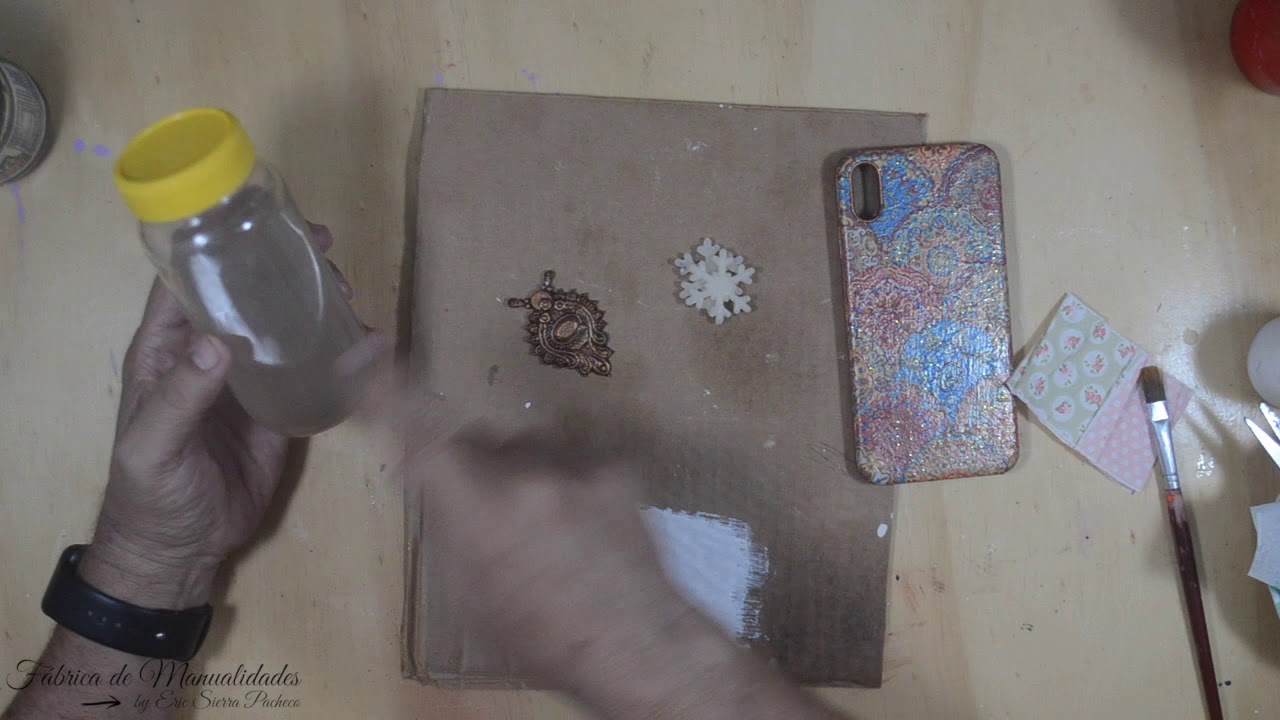 Barniz casero brillante, impermeabiliza y pega. Manualidades en 5 minutos.