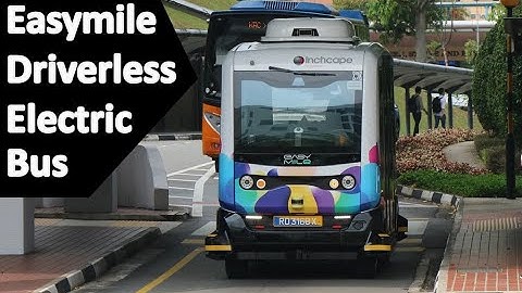 Autonomous Bus | EasyMile EZ10 electric shuttle bus