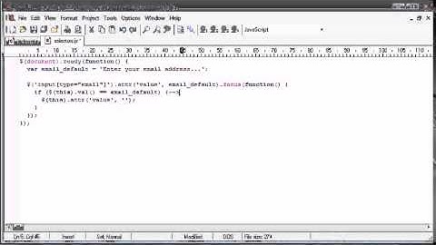 jQuery Tutorial   22   Attribute selectors