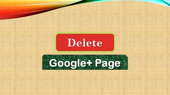 How to Delete Google+ Brand Page Safely | Remove Unused Google Plus Page